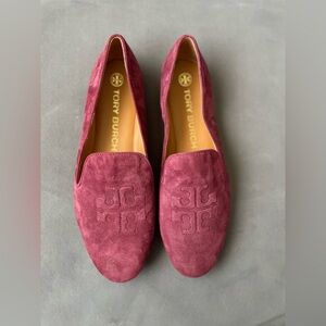 Tory Burch Ruby Smoking Loafers Red Size 9.5